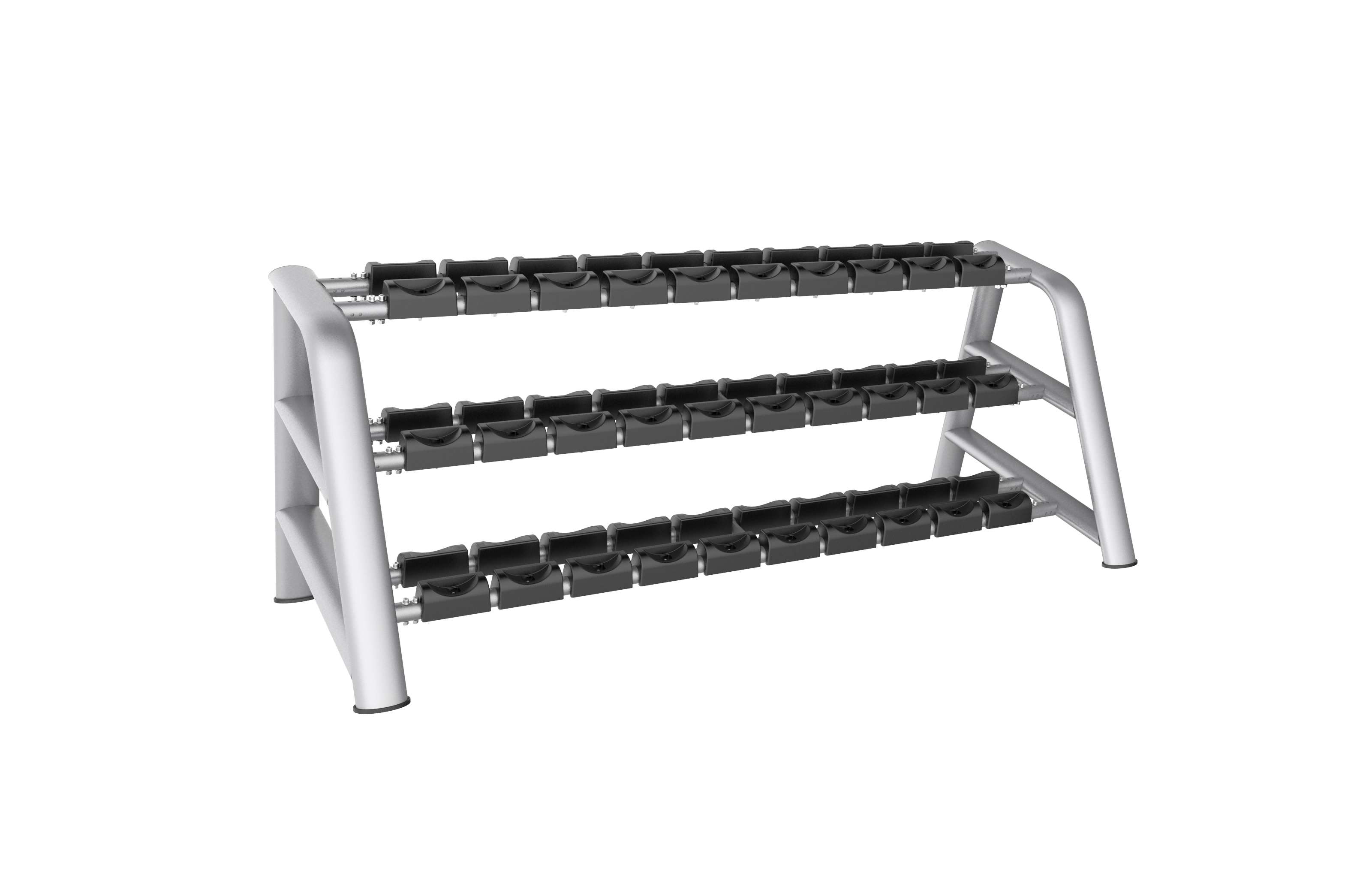 AN72 3 layers dumbbell racks Gym Equipment