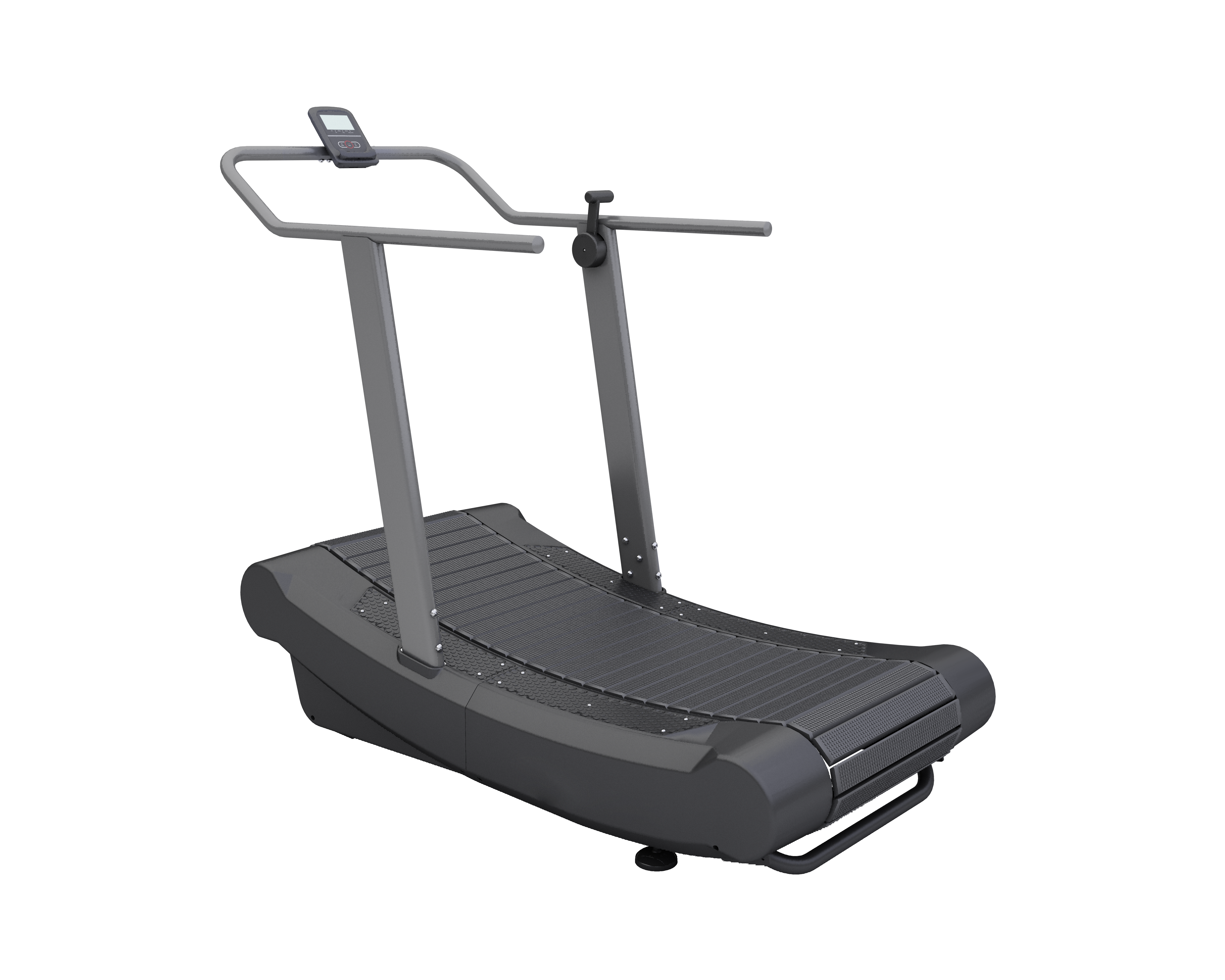 Y600A Self-powered treadmill(Rubber+Aluminium Alloy Belt Gym Equipment